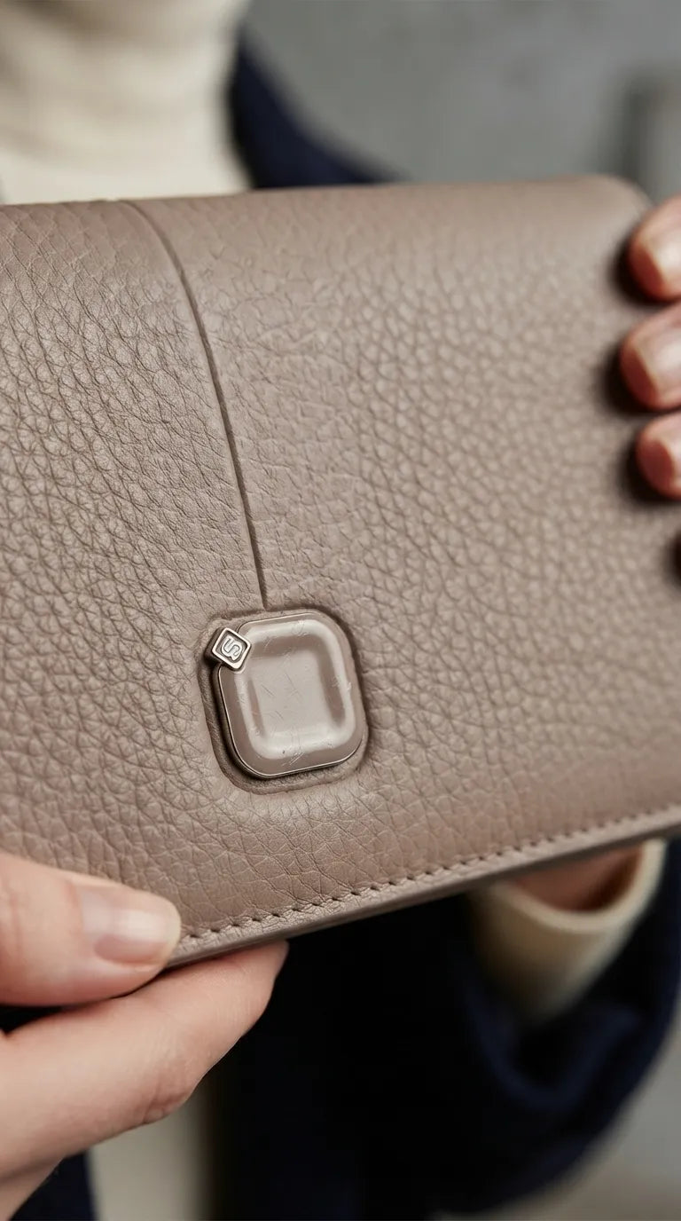 Khaki Formal Wallet For Women P71081