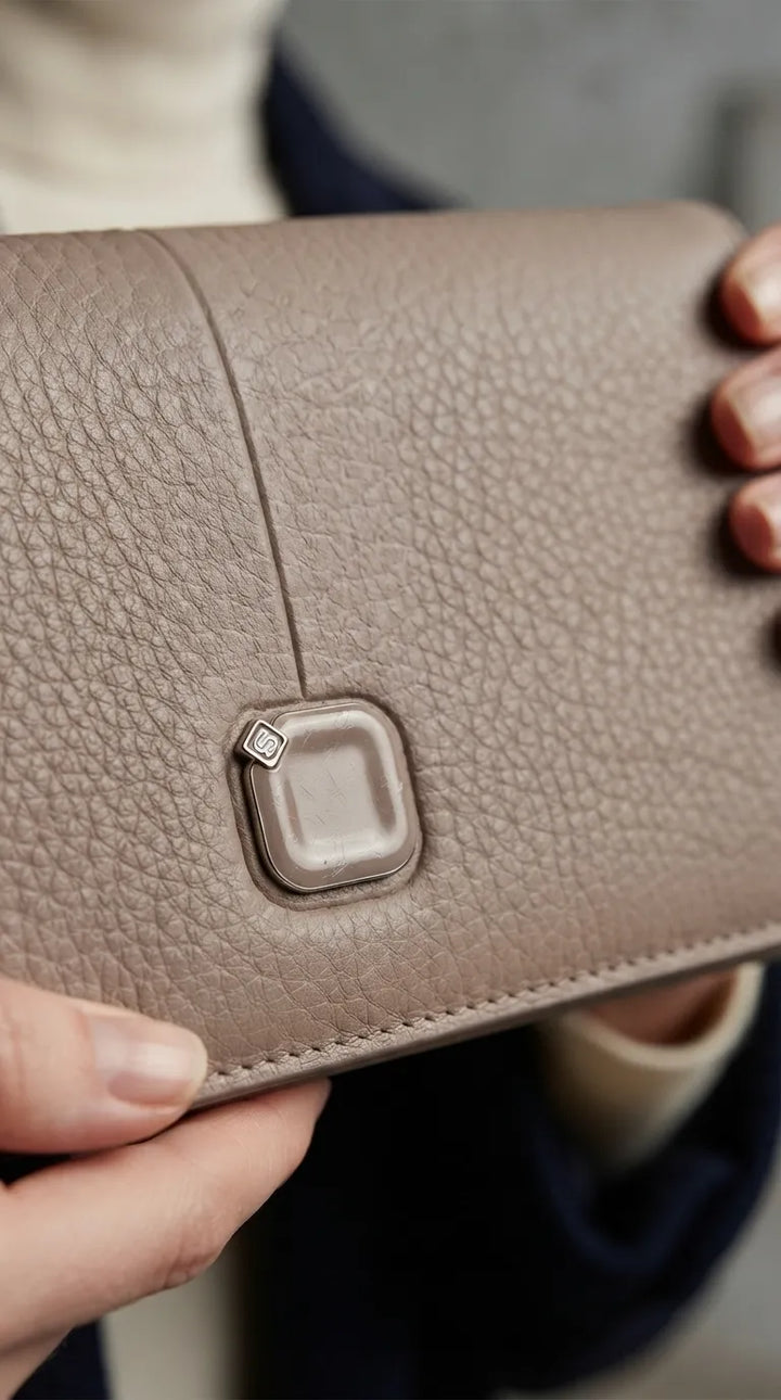 Khaki Formal Wallet For Women P71081
