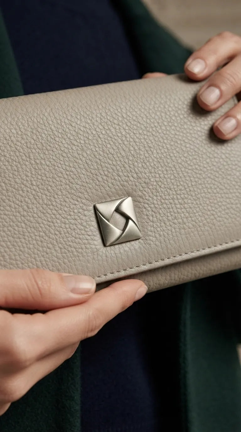 Green Formal Wallet For Women P71083