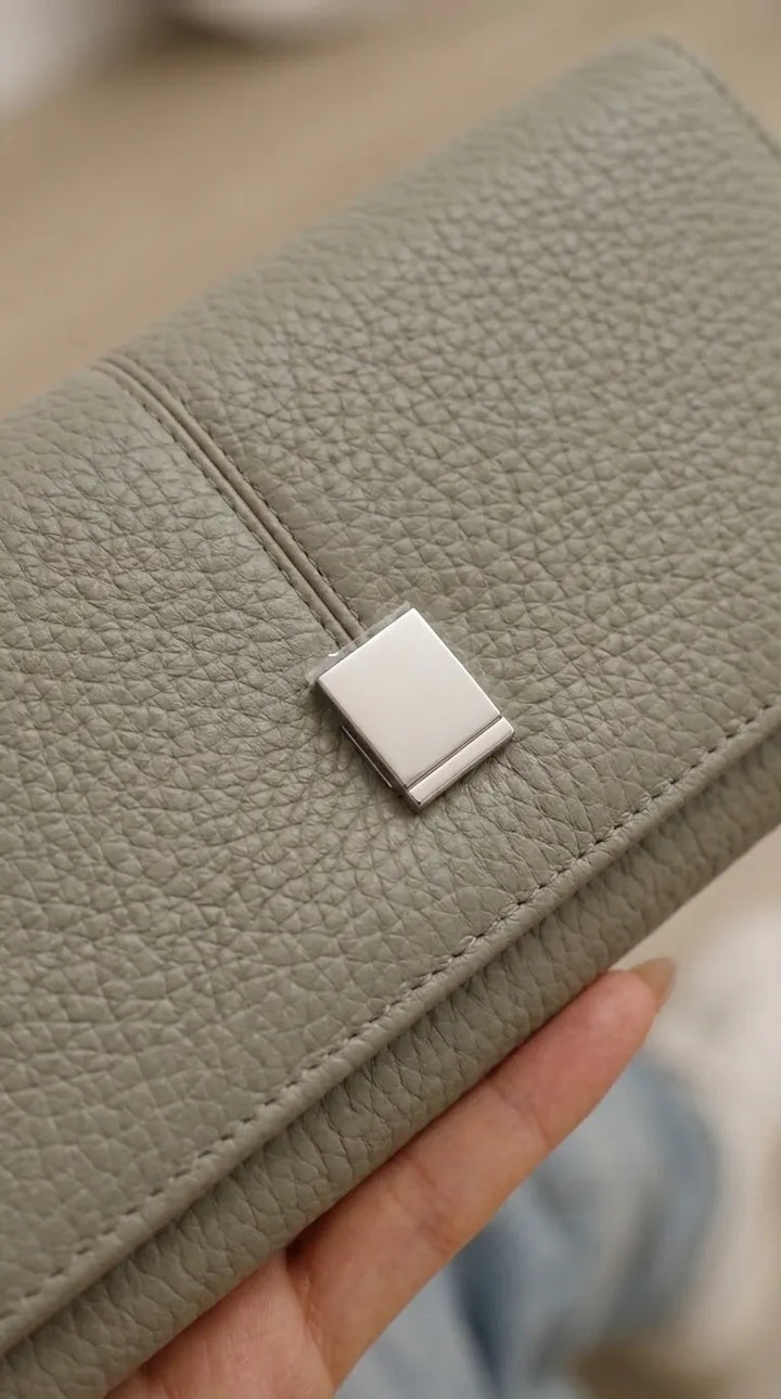 Grey Formal Wallet For Women P71084