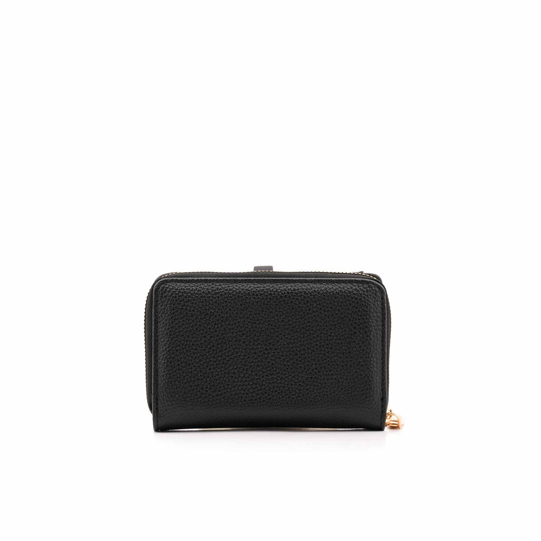 Black Casual Wallet For Women P71125