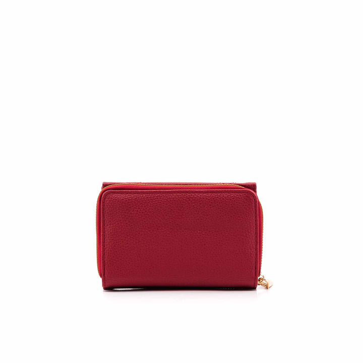 Maroon Casual Wallet For Women P71127