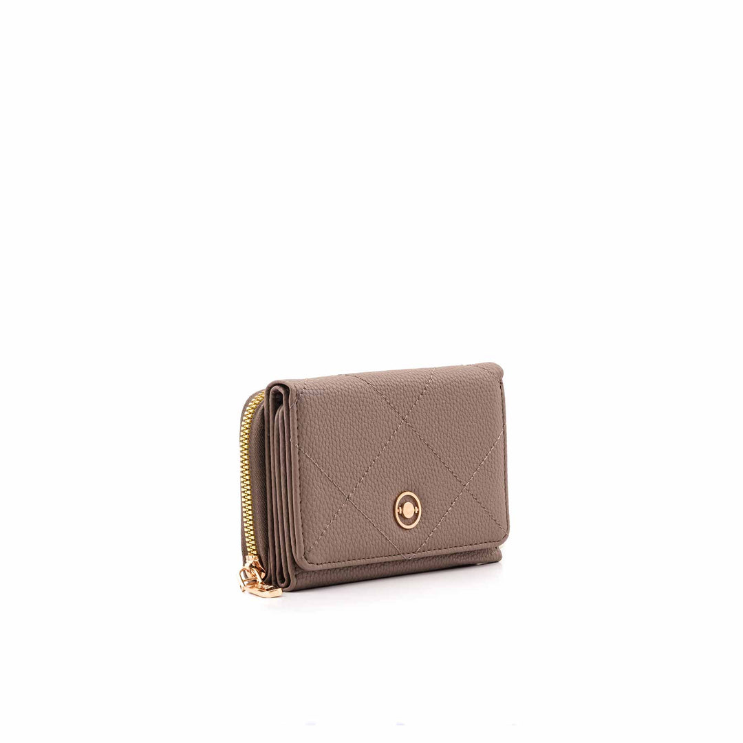 Grey Casual Wallet For Women P71127