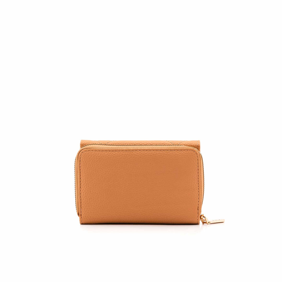 Beige Casual Wallet For Women P71127