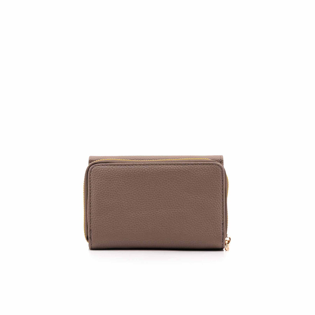 Grey Casual Wallet For Women P71128