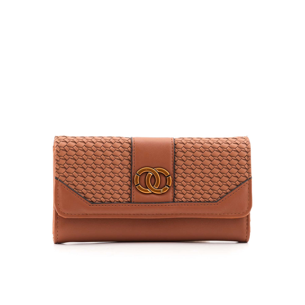 Brown Casual Wallet For Women P71129