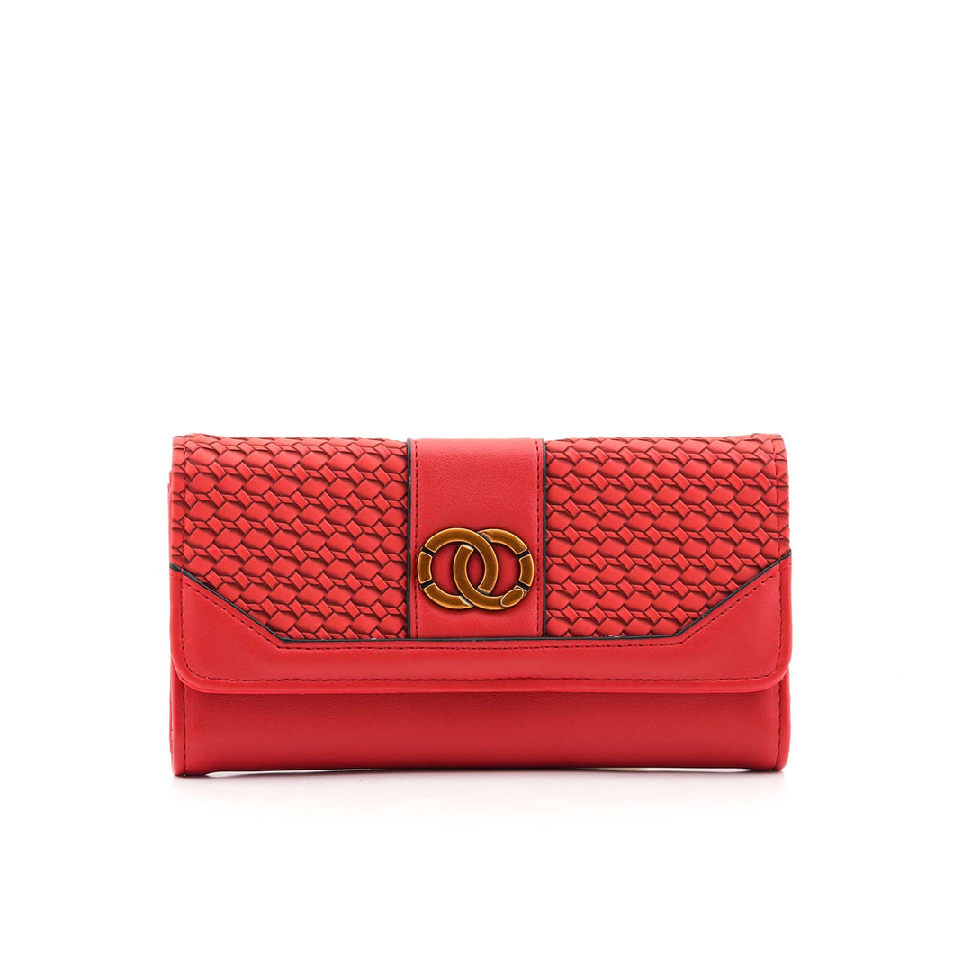 Red Casual Wallet For Women P71129