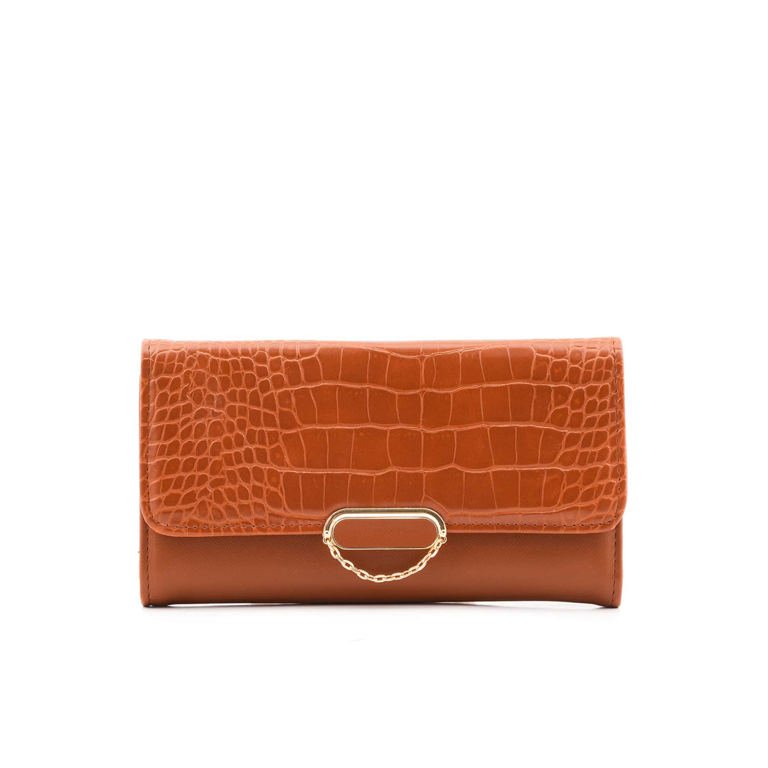 Brown Casual Wallet For Women P71130