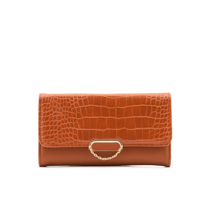 Brown Casual Wallet For Women P71130