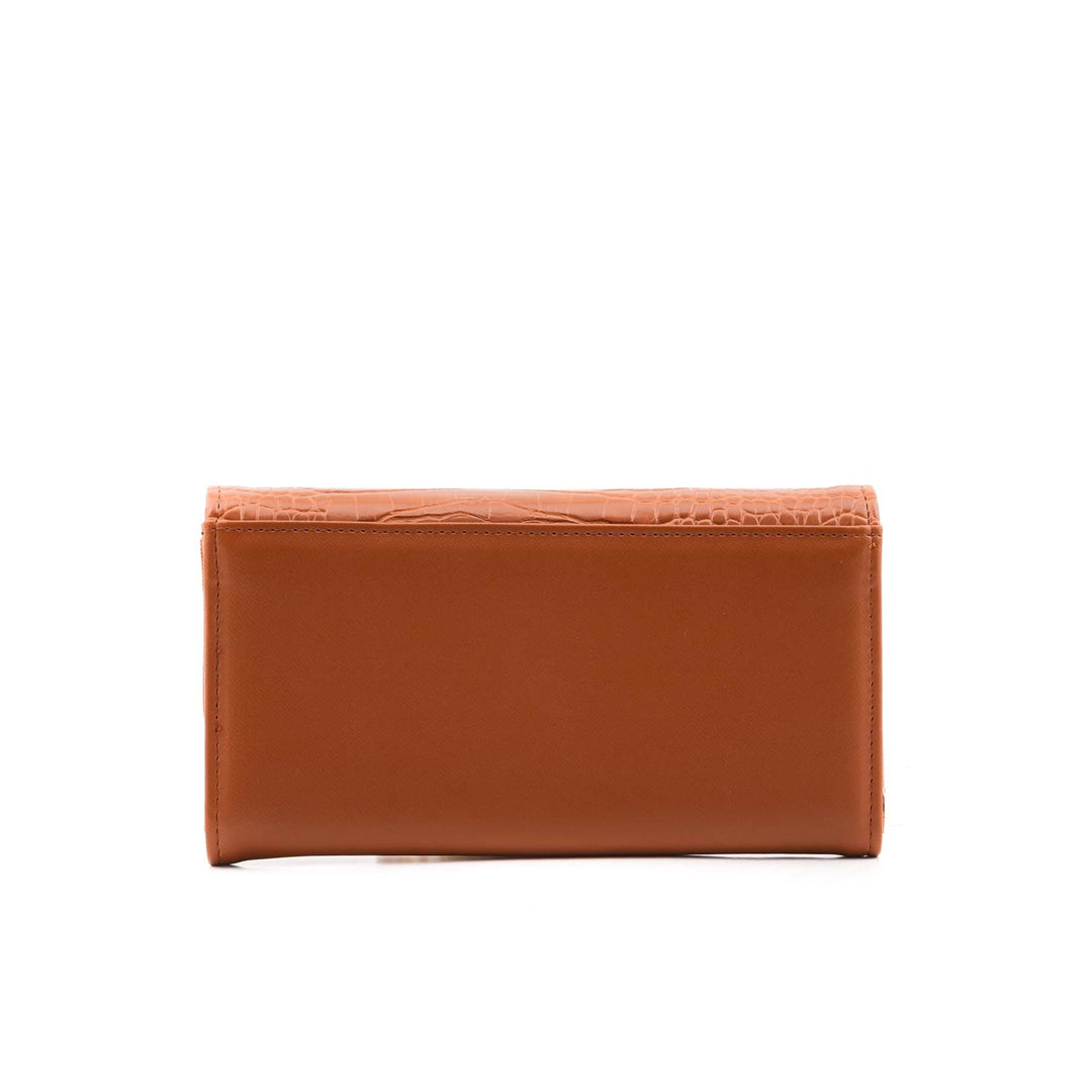 Brown Casual Wallet For Women P71130