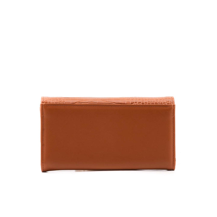 Brown Casual Wallet For Women P71130