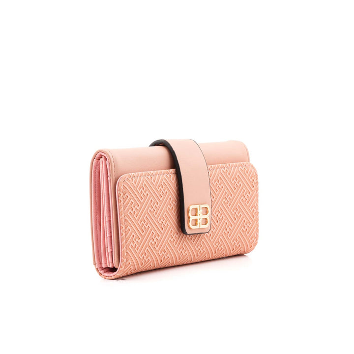 Pink Casual Wallet For Women P71131
