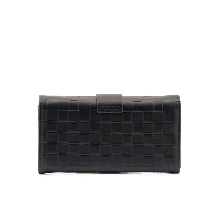 Black Casual Wallet For Women P71132
