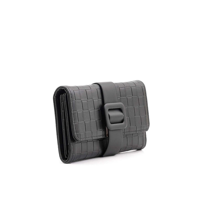 Black Casual Wallet For Women P71132