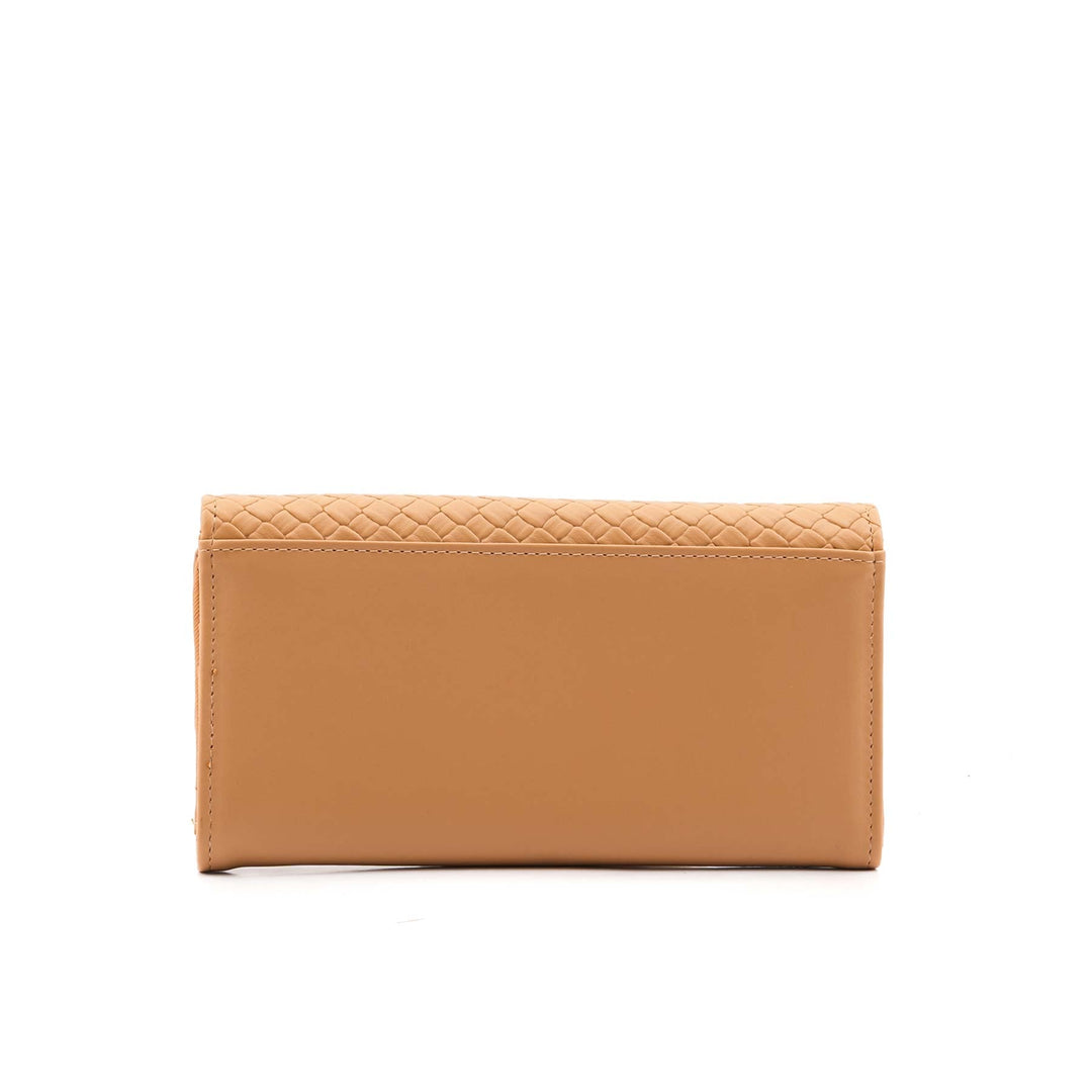 Beige Casual Wallet For Women P71133