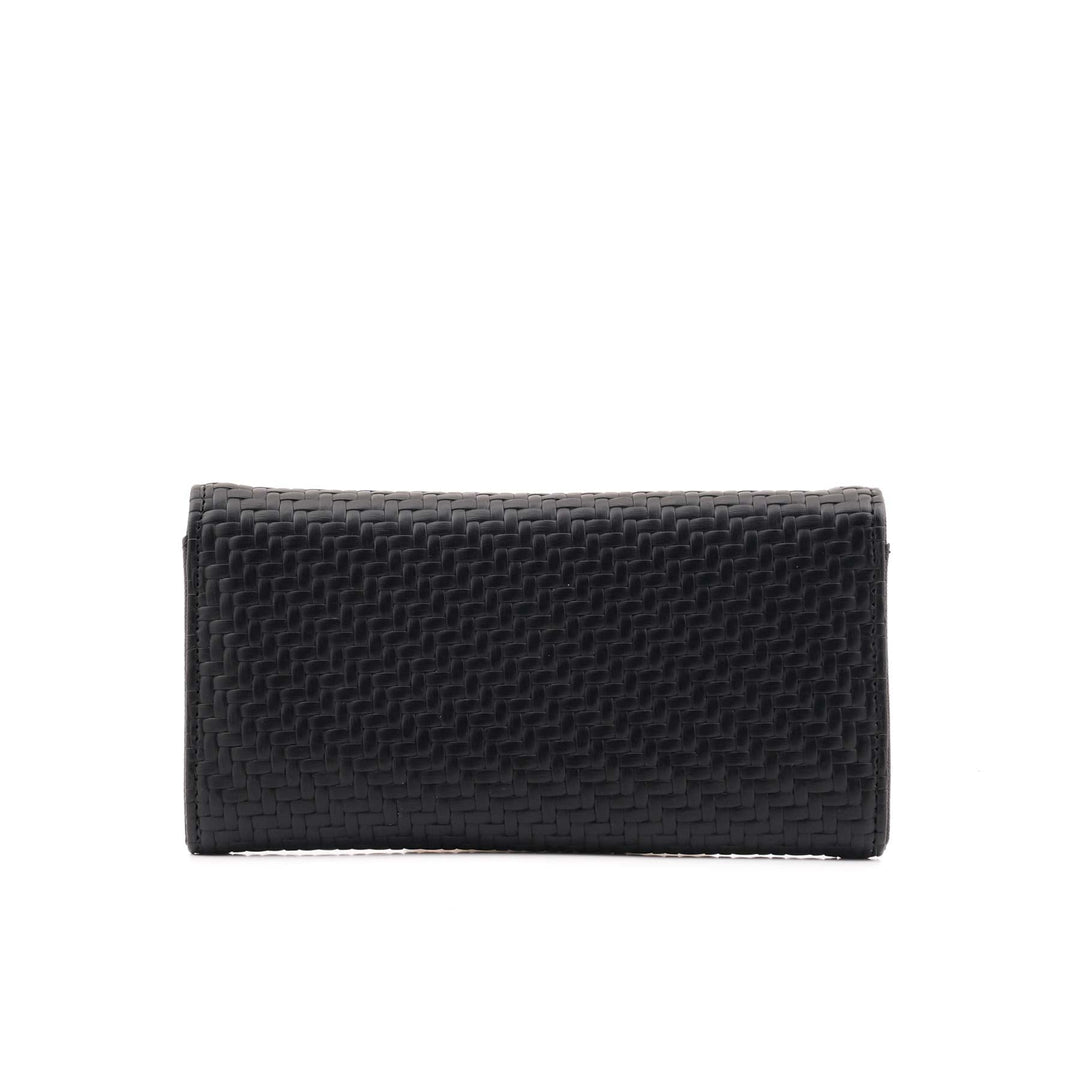 Black Casual Wallet For Women P71135