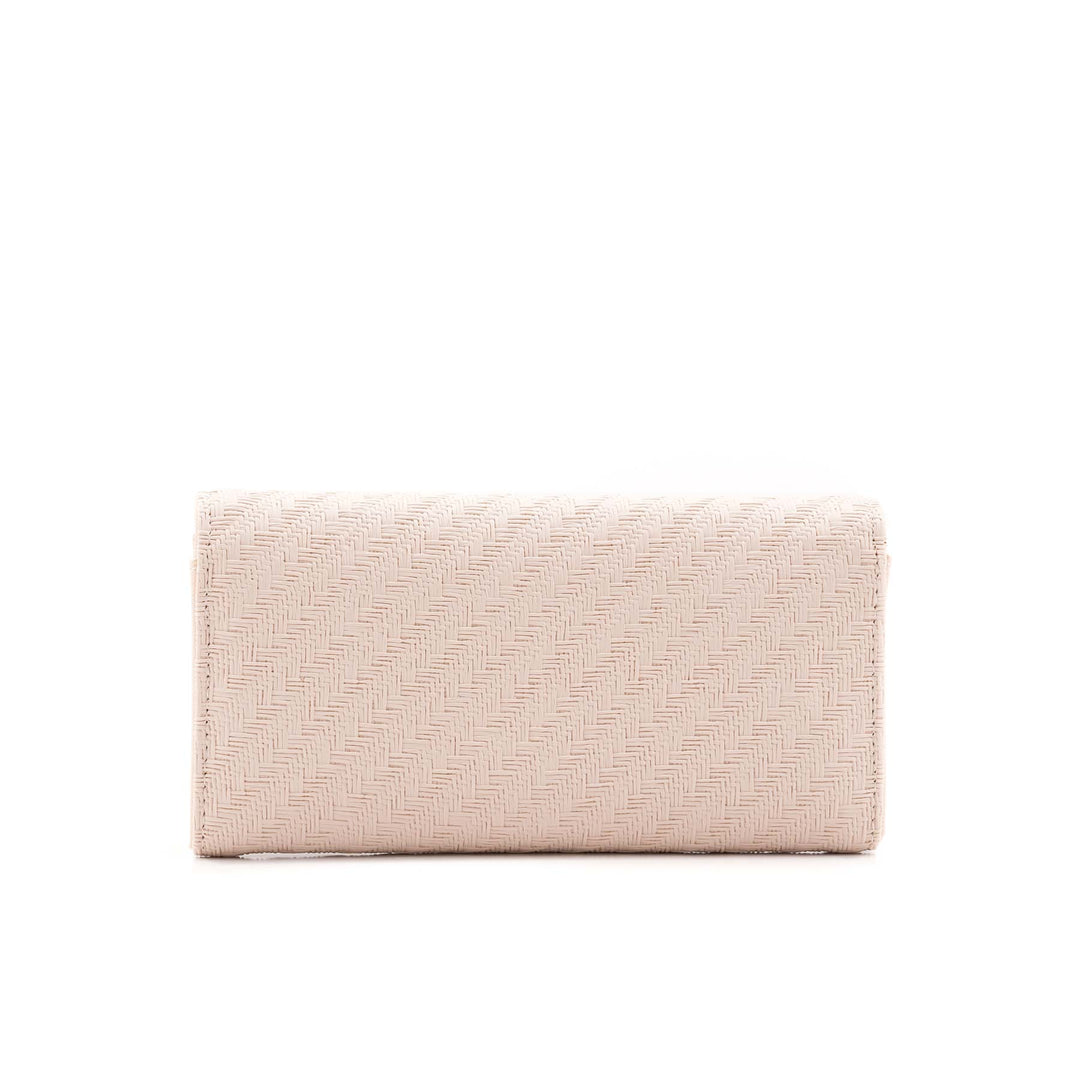Beige Casual Wallet For Women P71136