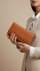 Brown Casual Wallet For Ladies P71138