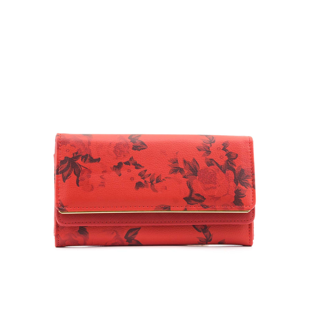 Red Casual Wallet For Women P71140