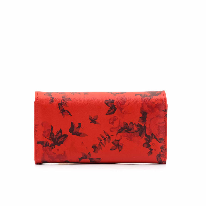 Red Casual Wallet For Women P71141
