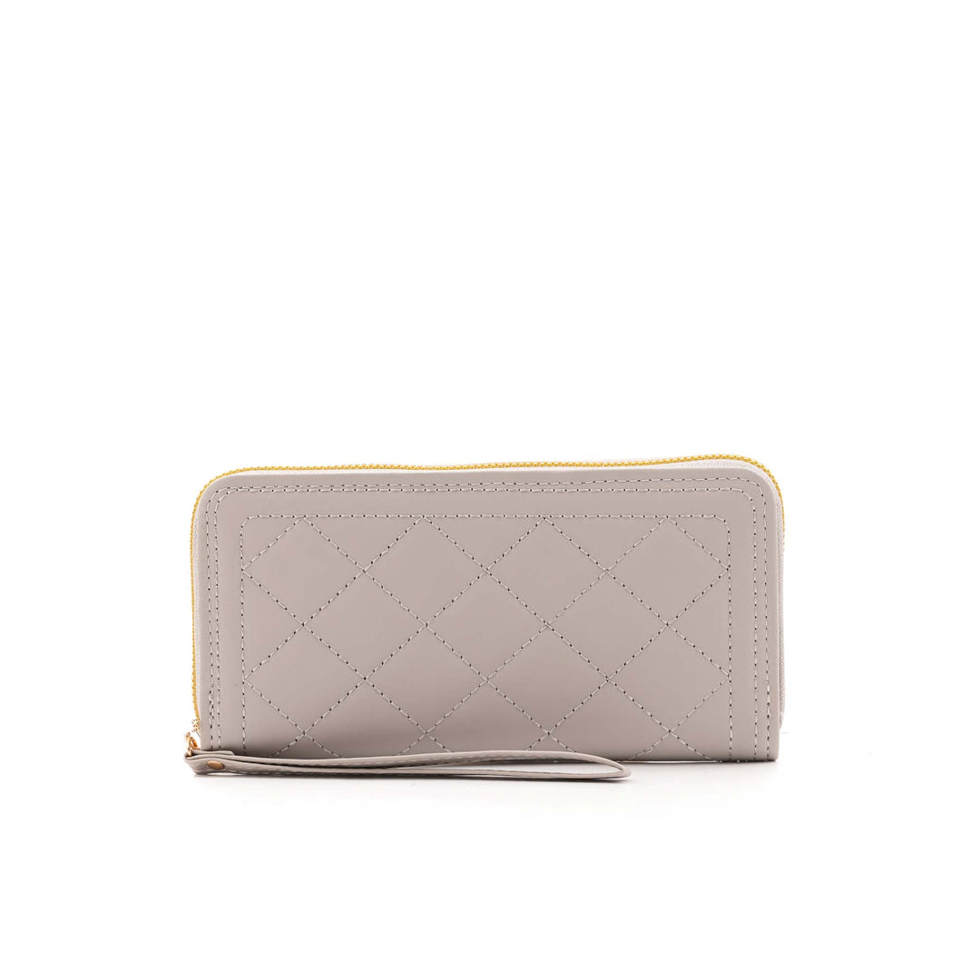 Grey Casual Wallet For Women P71142