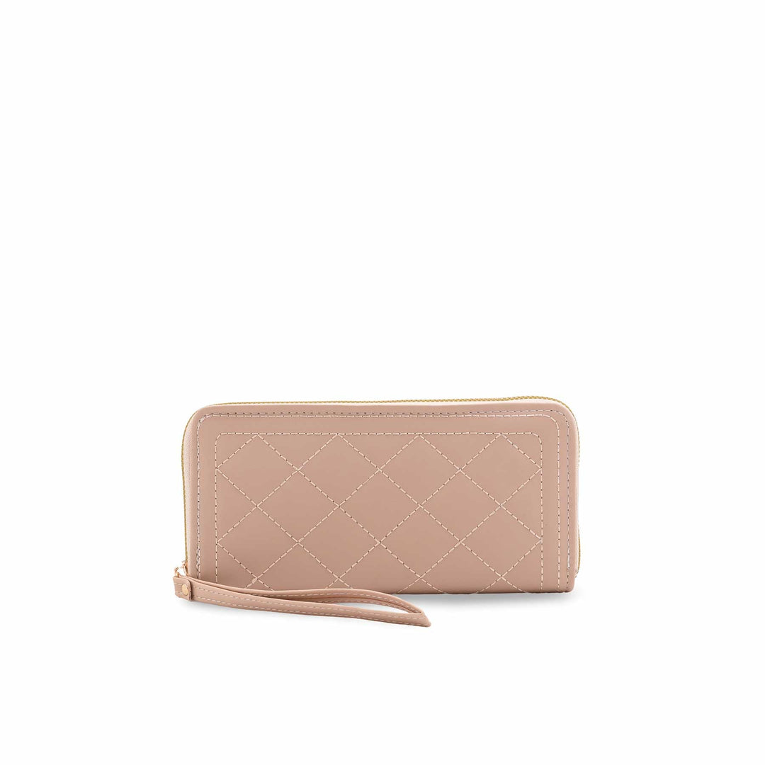 Beige Casual Wallet For Ladies P71142