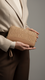 Beige Casual Wallet For Women P71143