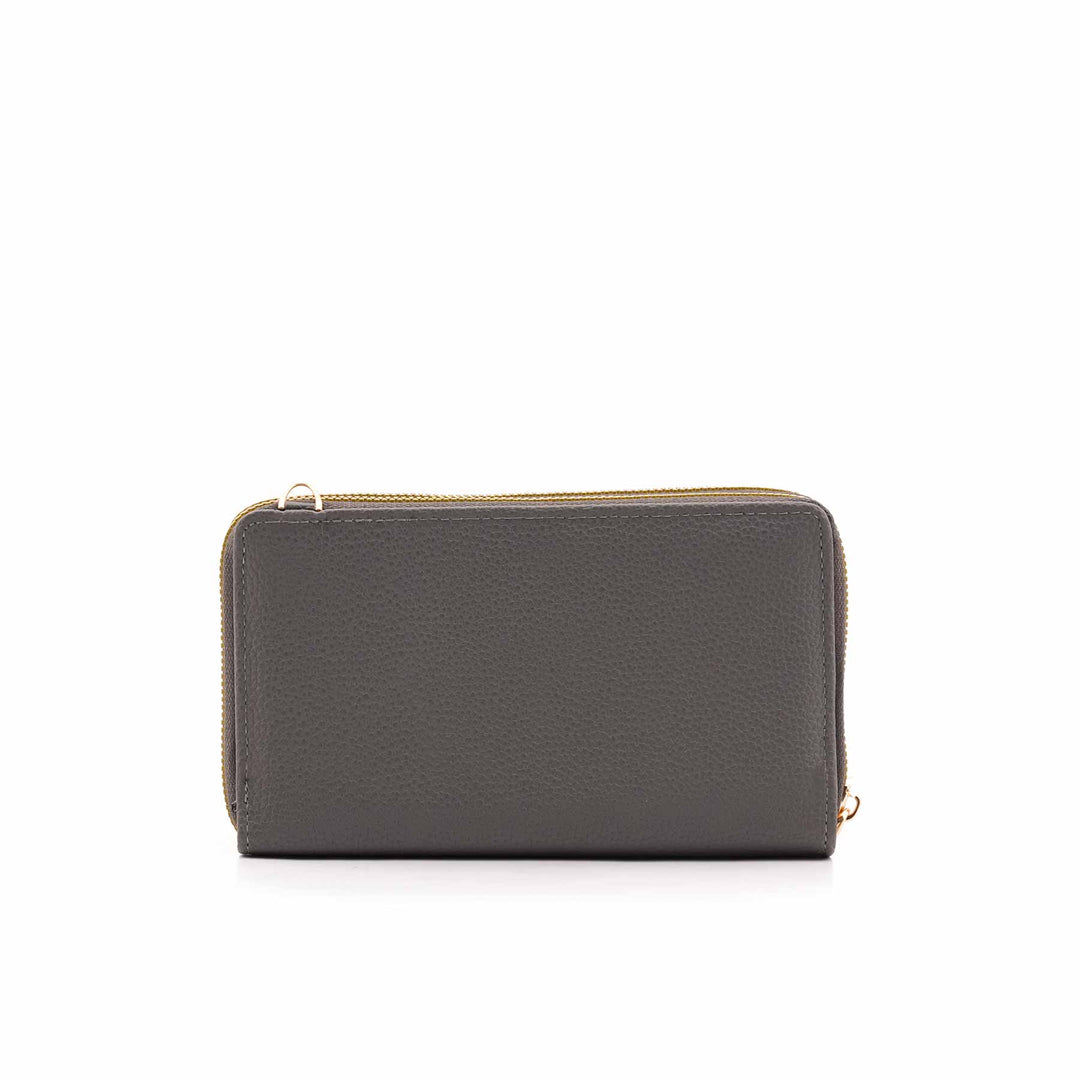 Grey Casual Wallet For Women P71145