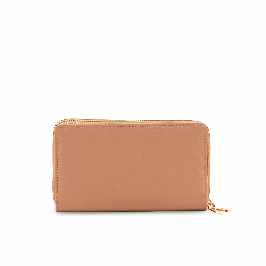 Beige Casual Wallet For Women P71145