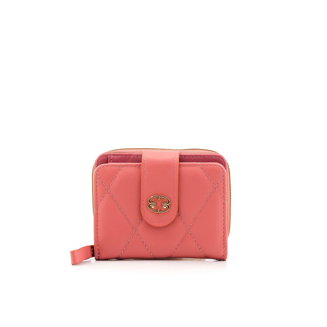 Pink Casual Wallet For Women P71147