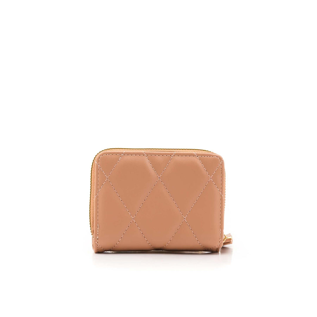 Beige Casual Wallet For Women P71147