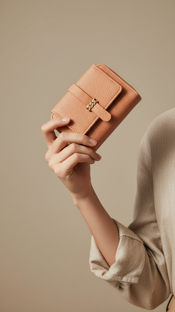 Peach Casual Wallet For Women P71151