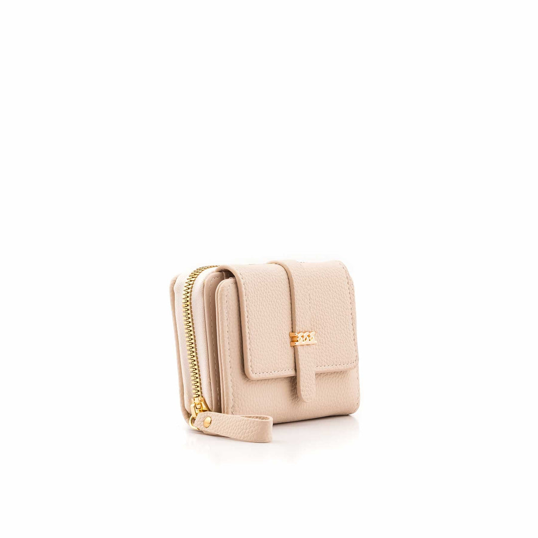 Beige Casual Wallet For Women P71151