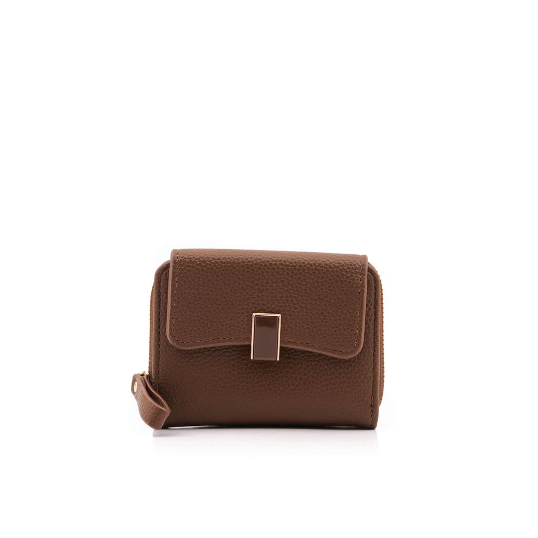 Brown Casual Wallet For Women P71153