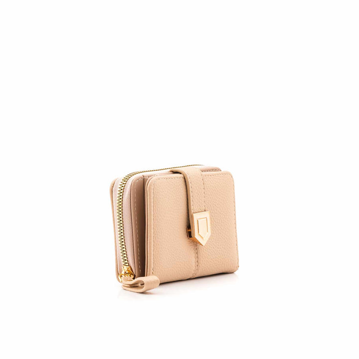 Beige Casual Wallet For Women P71154
