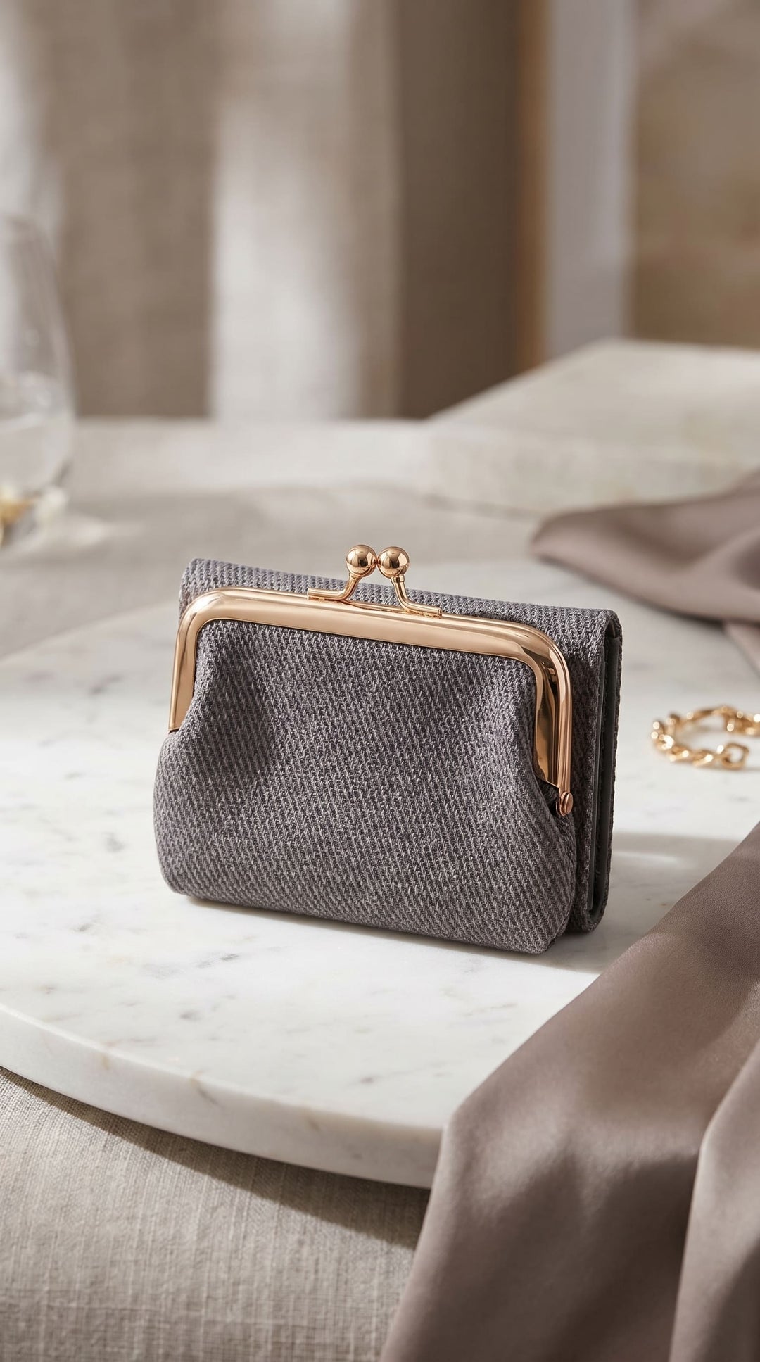Black Casual Wallet For Women P71156