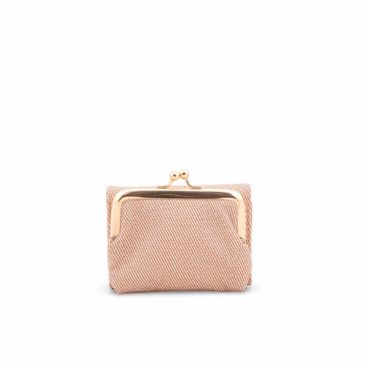 Beige Casual Wallet For Women P71156