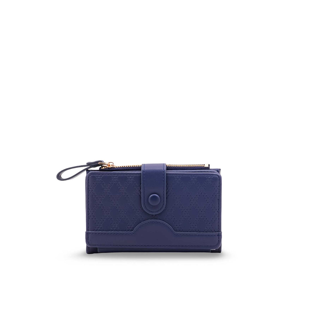 Blue Casual Wallet For Ladies P71170