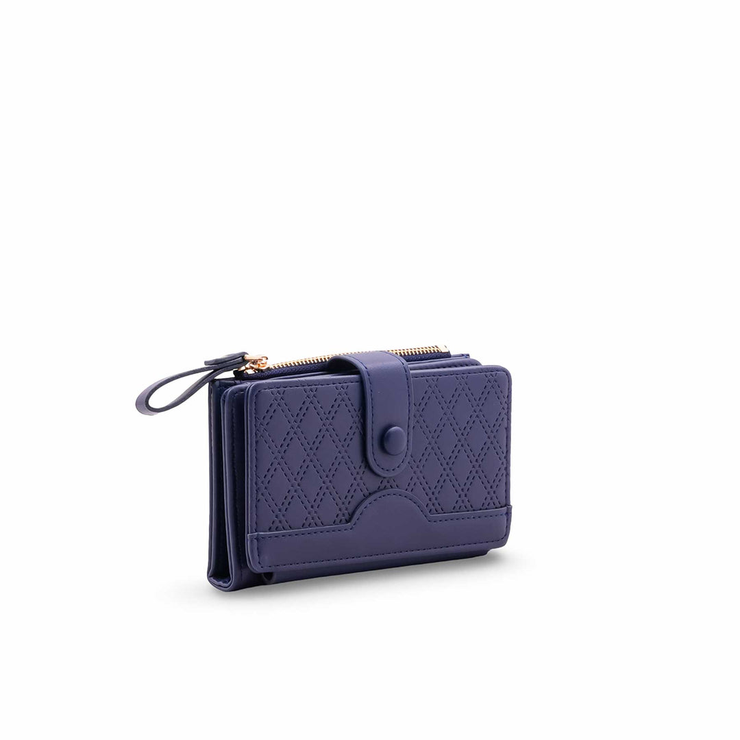 Blue Casual Wallet For Ladies P71170