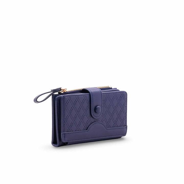 Blue Casual Wallet For Ladies P71170