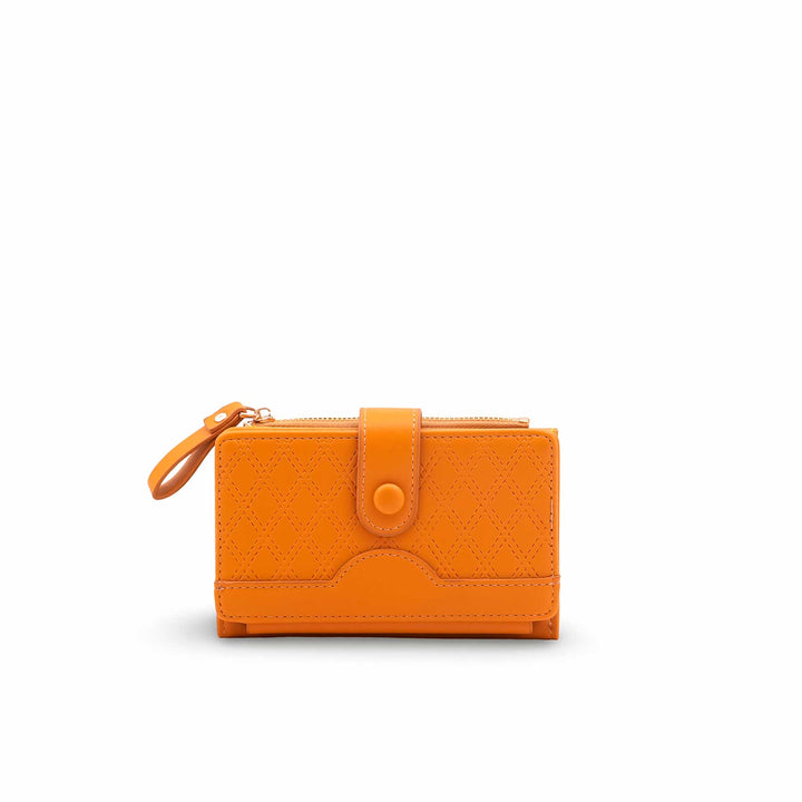 Yellow Casual Wallet For Ladies P71170