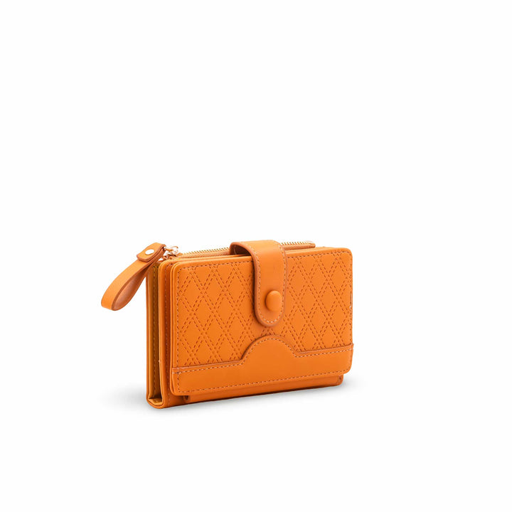 Yellow Casual Wallet For Ladies P71170