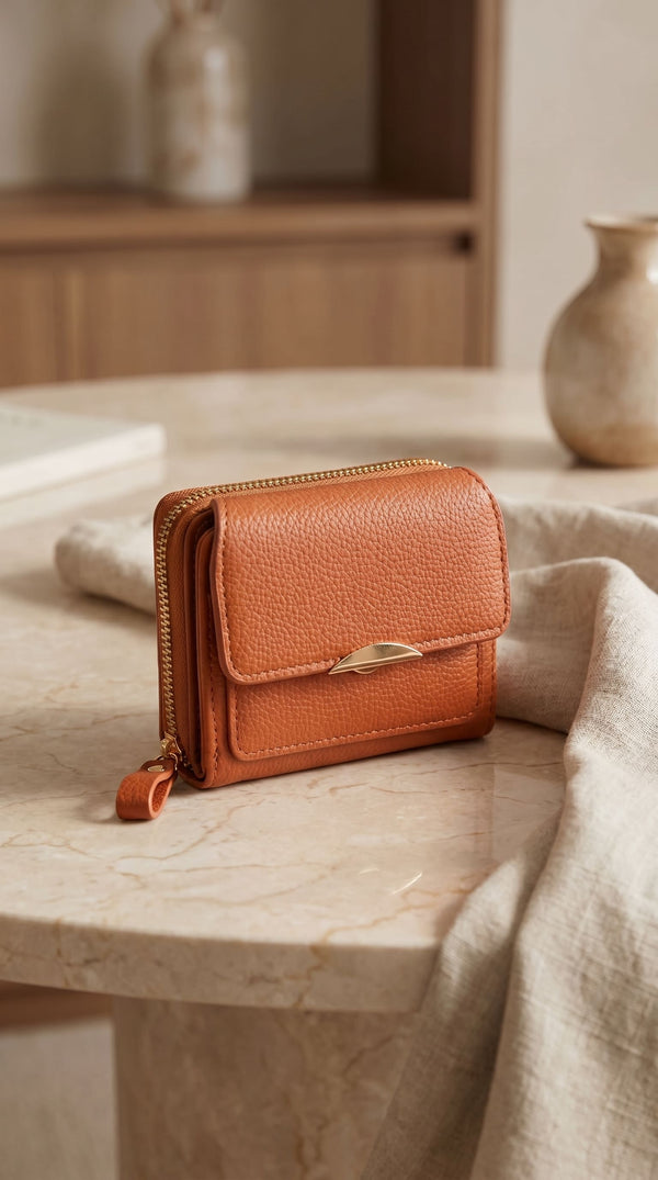 Brown Casual Wallet For Women P71174