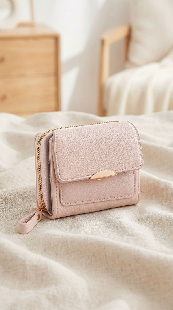 Beige Casual Wallet For Women P71174