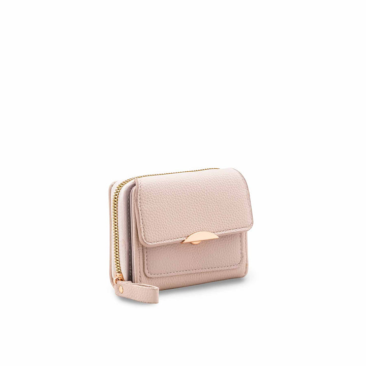Beige Casual Wallet For Women P71174