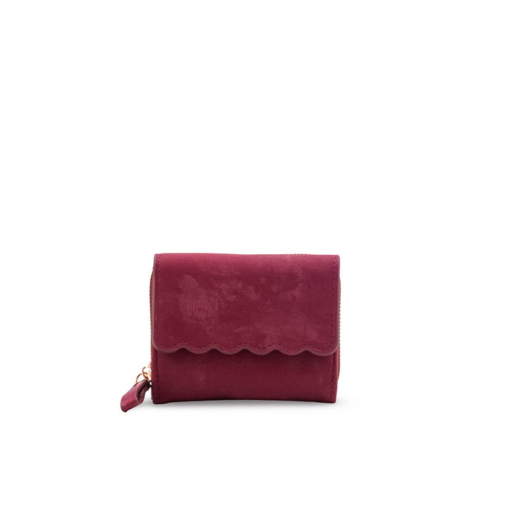 Maroon Casual Wallet For Ladies P71176