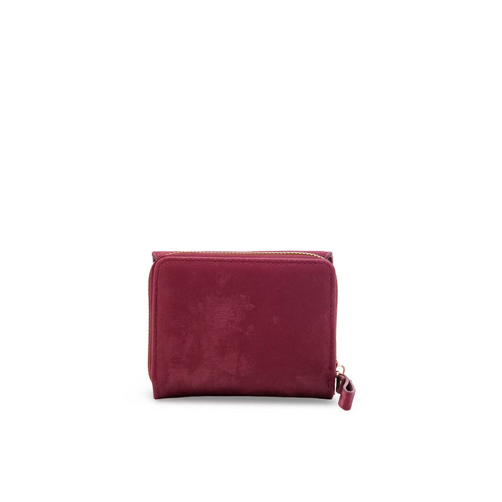 Maroon Casual Wallet For Ladies P71176
