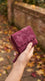 Maroon Casual Wallet For Ladies P71176