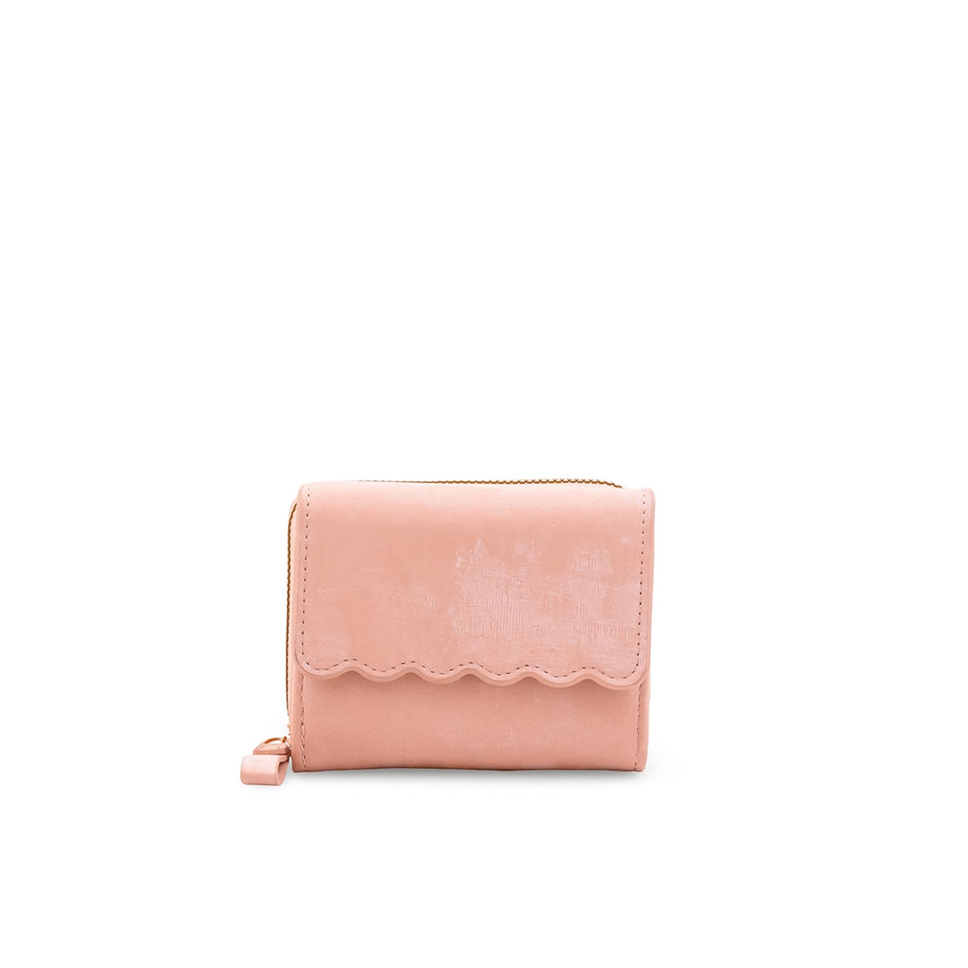 Peach Casual Wallet For Ladies P71176