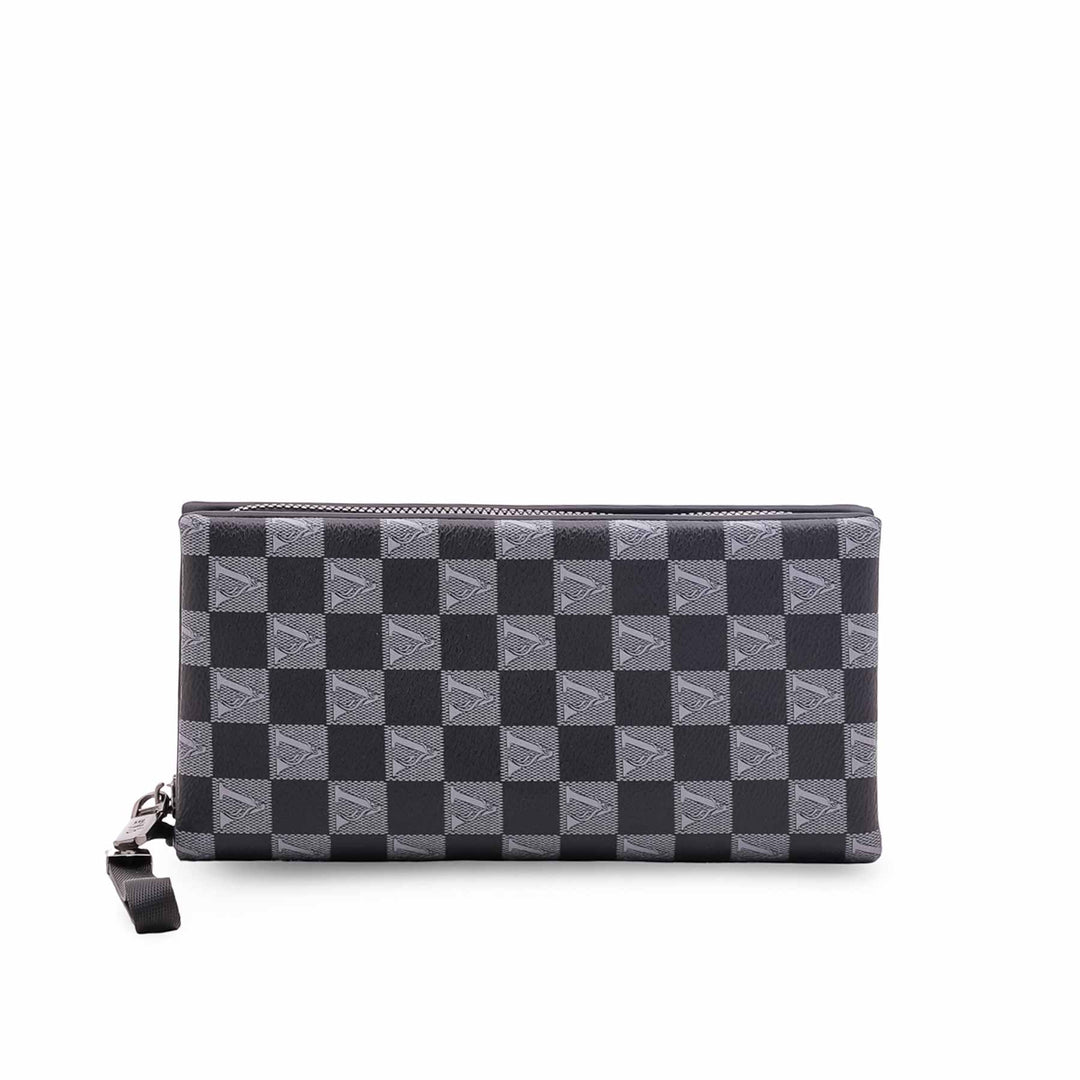 Black Casual Wallet For Ladies P71178